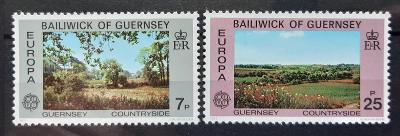 Guernsey ** 147/8 Europa, krajina (aukce PO33)