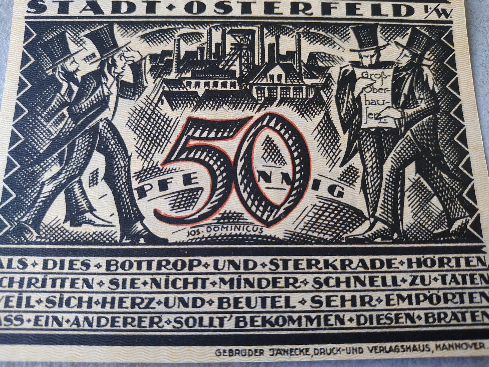 Bankovka stará bankovka Platidlo Sbírka Peníze Německo Sada 50 100 Top - Sběratelství