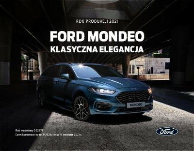 Ford Mondeo prospekt 04 / 2021 model 2021.75 PL