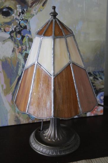 Stolní lampa TIFFANY - Starožitnosti