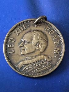 Medaile Leo XIII Vatikán (pošta-obyčejný psaní v ceně)