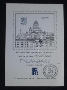 kr11* PL * Svět. výstava poštovních známek FINLANDIA 88               