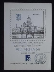 kr15* PL * Svět. výstava poštovních známek FINLANDIA 88               