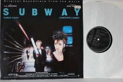 Eric Serra – Subway LP 1985 vinyl Film Soundtrack Germany super s tav