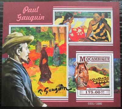Mosambik 2015 Umění, Paul Gauguin Mi# Block 1082 Kat 10€ 2431