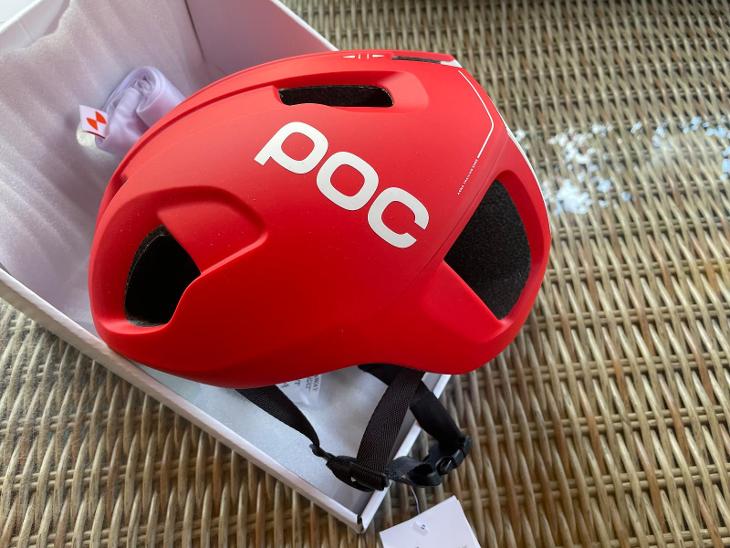 Cyklistická helma POC Ventral Spin, Prismane Red, vel. 54-59 - Sport a turistika
