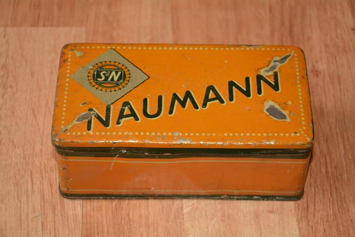 plechová krabička Naumann - Sběratelství