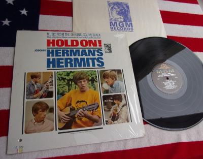 ⚠️ LP: HERMAN'S HERMITS - HOLD ON!, jako nová 1vyd MONO! USA 1966 beat