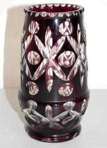 Váza rubín Egermann