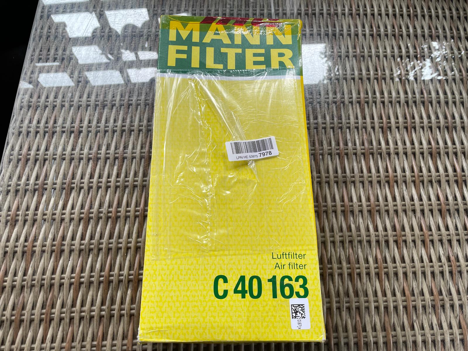 MANN-FILTER Vzduchový filter C 40 163 - Auto-moto
