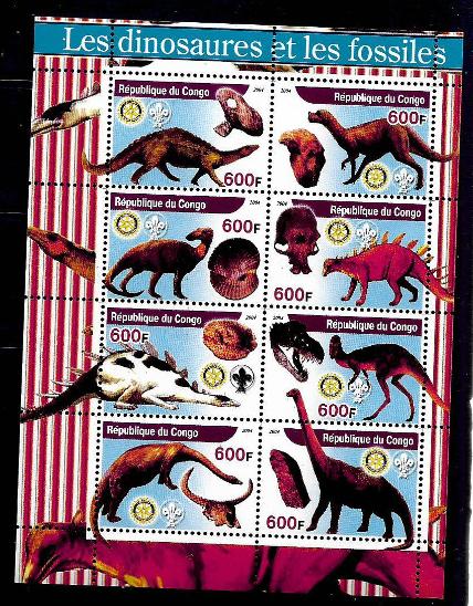 Kongo 2004 - dinosauři a fosílie II.