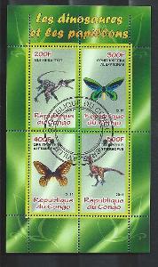 Kongo 2011 - dinosauři a motýli - Buitreraptor, Deinonychus