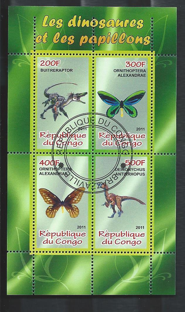 Kongo 2011 - dinosauři a motýli - Buitreraptor, Deinonychus