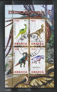 Rwanda dinosauři-Compsognathus, Dilophosaurus, Edmontonsaurus,Moschops