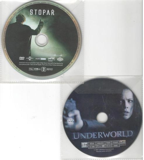 4x Horor DVD (1.) - Filmy na DVD/VCD