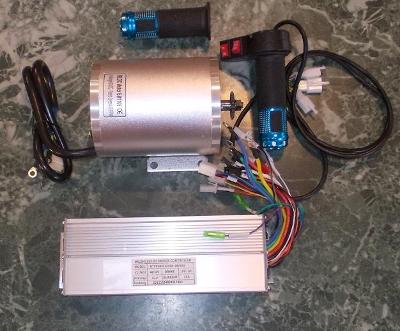 BLDC HUB konverzní KIT sada AC motor 1000W - 48V / 1600W - 60V
