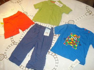 Dětské oblečení chlapecké vel. 86-92 cm (tj. 12-24měs.) nové