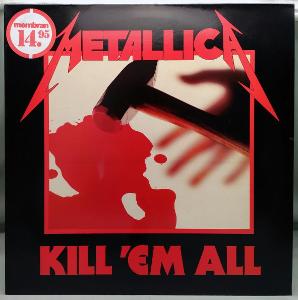 Metallica – Kill 'Em All 1983 UK press Vinyl LP
