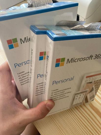 Microsoft 365 personal 12 mesiacov 5 zariadení - Kancelářské aplikace