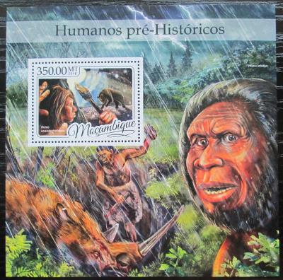 Mosambik 2016 Prehistorický člověk Mi# Block 1196 Kat 20€ 2452
