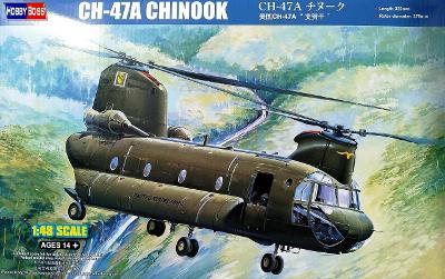 CH-47A CHINOOK - 1:48 plastikový model U.S. vojenského vrtuľníka.