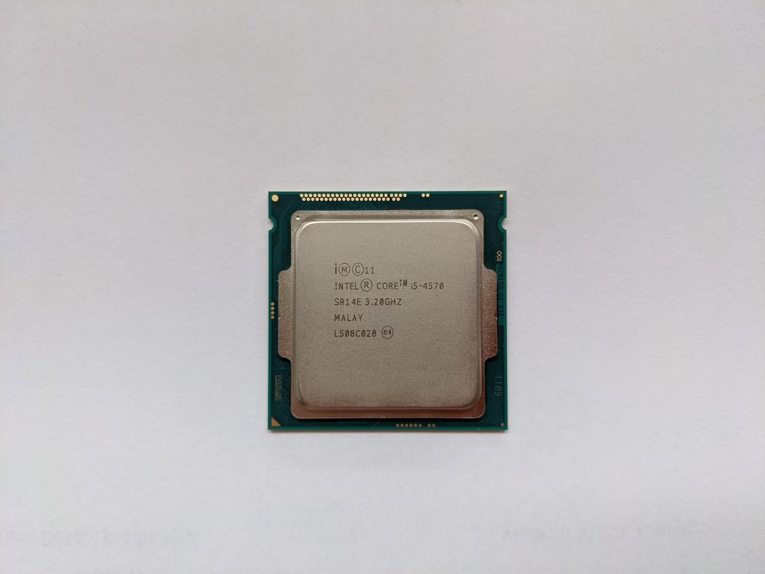 Intel® Core™ i5-4570 6 MB cache, 3.20 GHz až 3.6 GHz, SR14E, LGA1150 - Počítače a hry