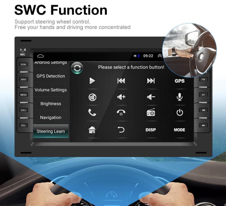 Nové Android Autorádio - VW SKODA SEAT + KAMERA, GPS  NAVIGACE, USB
