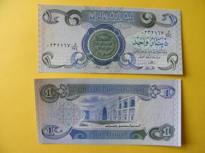 1 Dinar 1980 Iraq - sig.21 - P69 - UNC - /E74/
