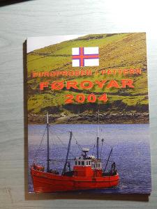 Fayerské ostrovy EURO PROBE sada 2004 ve folderu UNC čKUF