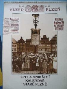 Kalendář historické Plzně -  1890 až 1917 -  Plzeň - 1994 - 1995
