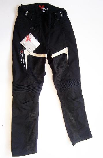 Textilní dámské letní kalhoty DUHAN - vel. L/40, pas: 76 cm - Náhradní díly a příslušenství pro motocykly