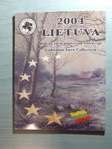 Litva EURO PROBE sada 2004 ve folderu UNC čKUF