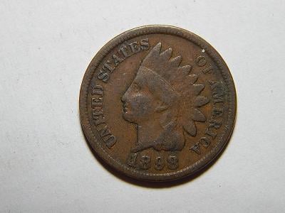 USA 1 Cent 1898 VF č21231