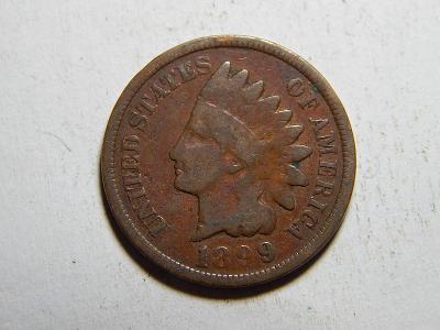 USA 1 Cent 1899 VF č21250