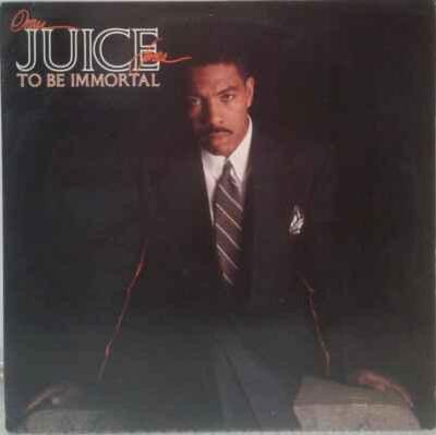 LP Oran 'Juice' Jones - To Be Immortal, 1989 EX