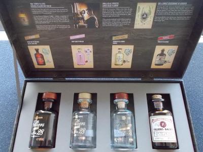 Alkohol miniatury luxusní dárková kazeta Filliers