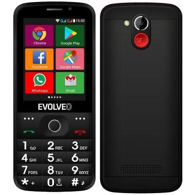 EVOLVEO EasyPhone AD - dualSIM, WiFi, Android, tlačítkový i dotykový!