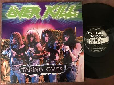 OVERKILL-Taking over-LP 1987 NOISE EX-