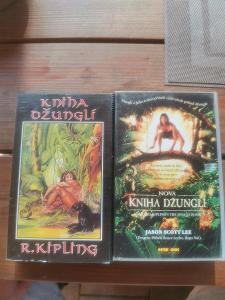 VHS kazety Kniha džunglí 1992, 1994