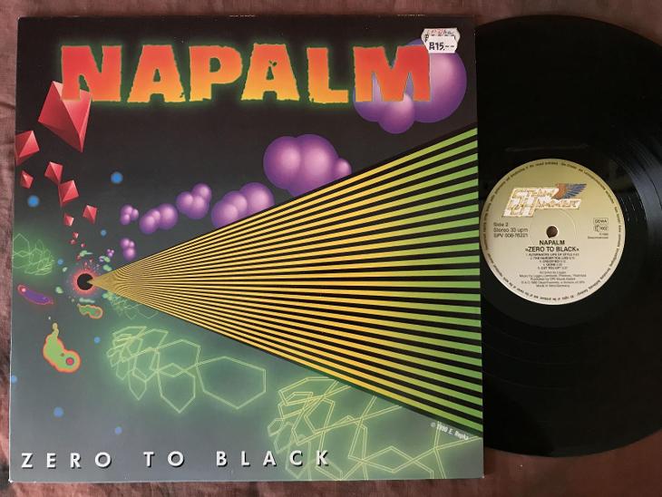 Napalm Zero To Black 1990 STEAMHAMMER EX-