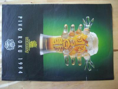 Výstřižek reklama pivo Radegast