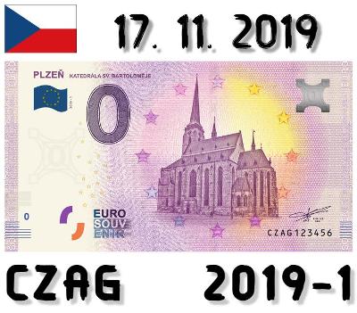 0 Euro Souvenir | PLZEŇ | CZAG | 2019