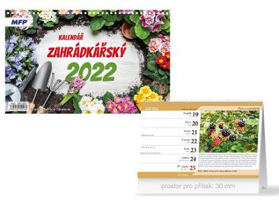 Kalendář 2022 stolní Zahrádkářský