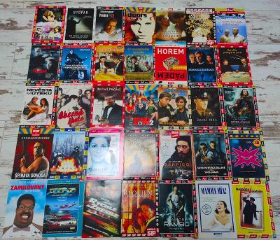 35 kusů originálních DVD filmů