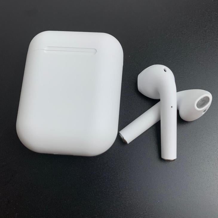 Bílá bezdrátová sluchátka bluetooth Inpods 12 pro Android a iOS  - Mobily a chytrá elektronika