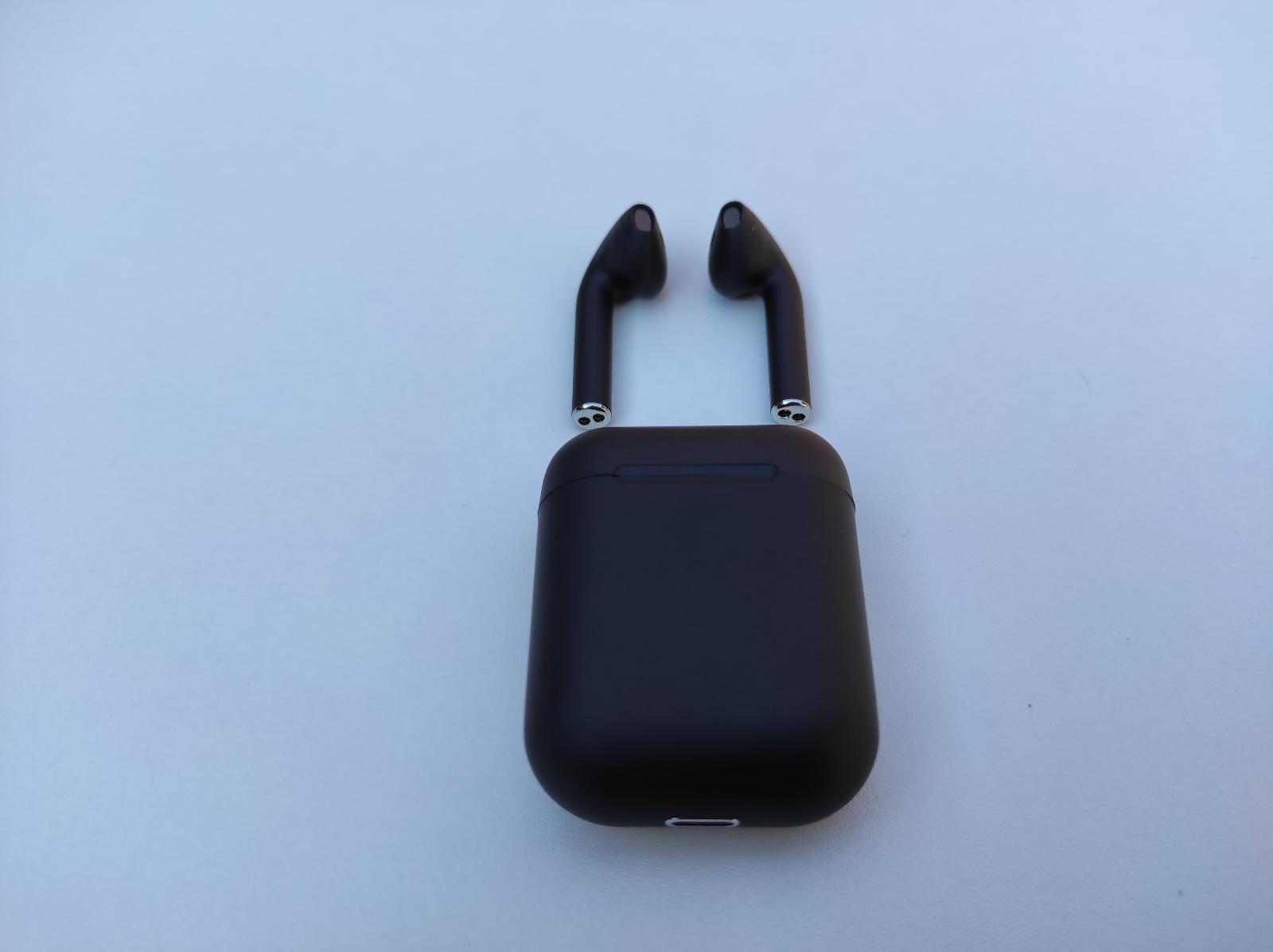 Nová černá bezdrátová sluchátka bluetooth Inpods 12 pro Android a iOS - Mobily a chytrá elektronika