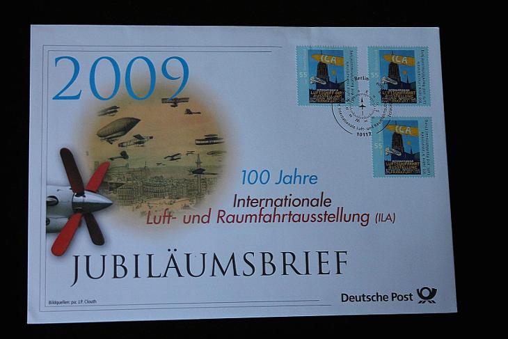 Jubiläumsbrief Deutsche Post: 100 Jahre Internationale Luft ...  (k2)