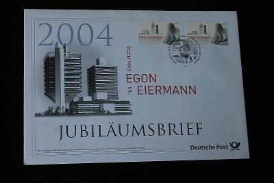 Jubiläumsbrief Deutsche Post:  100. Geburtstag Egon Eiermann   (k2)