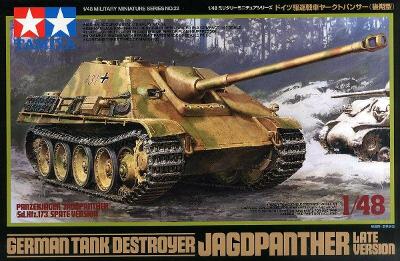 Tamiya 1:48 German Tank Destroyer Jagdpanther Late Version.
