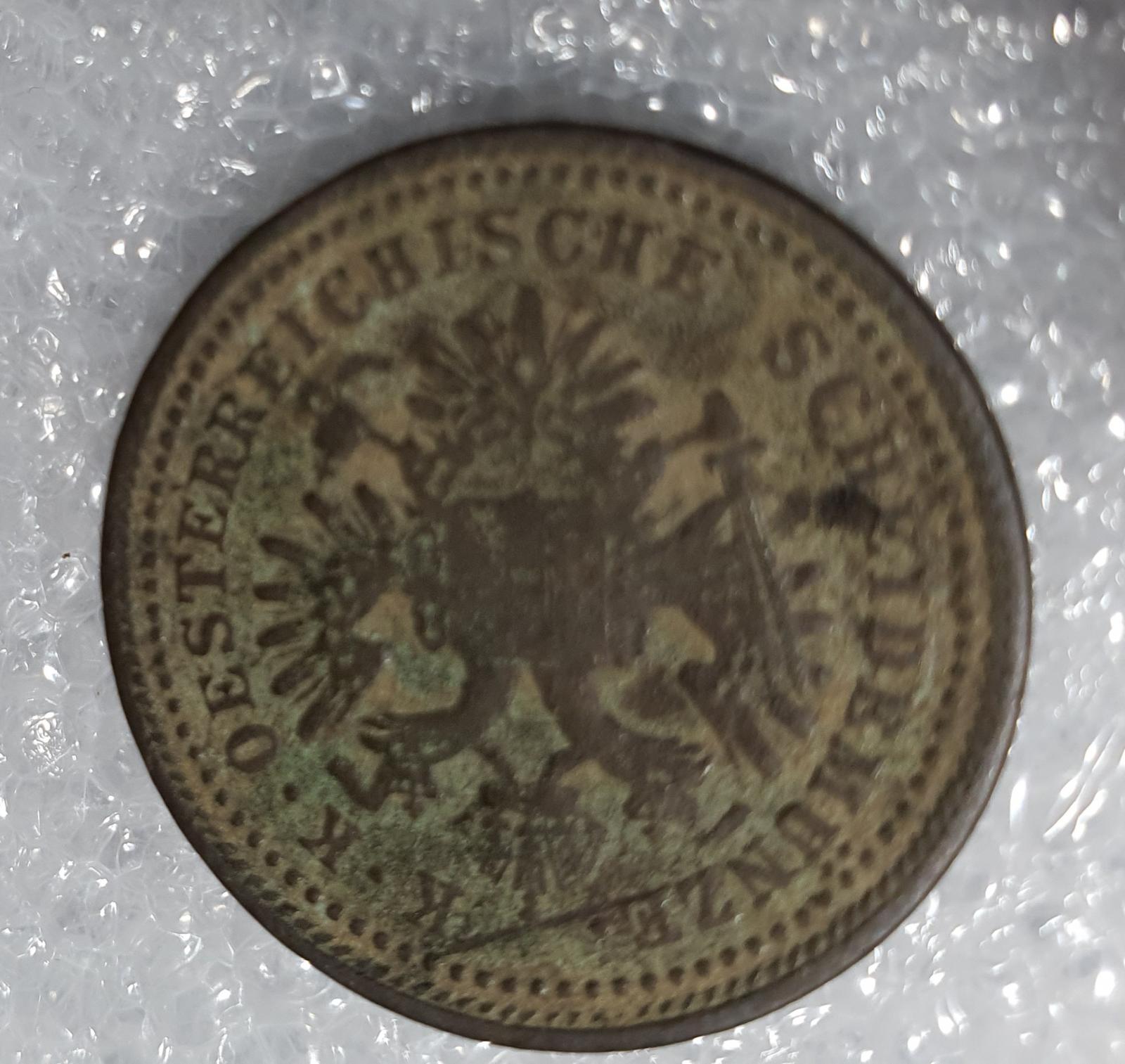 Krejcar 1851 Mince 1Kr. - Franz Joseph I Kreuzer - Numismatika